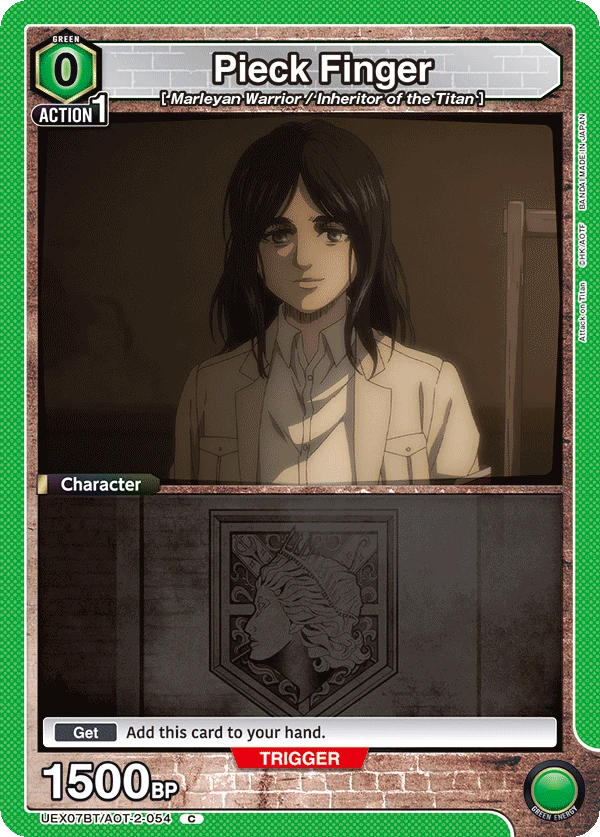 Pieck Finger