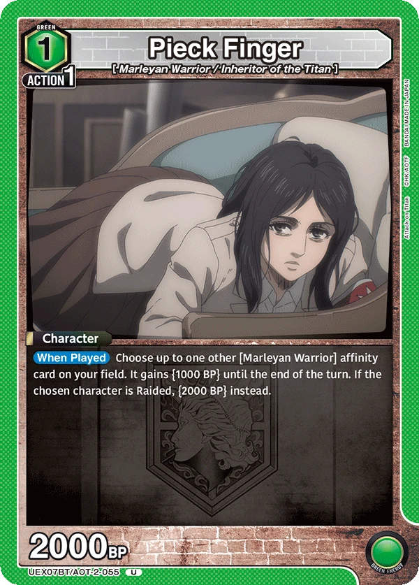 Pieck Finger
