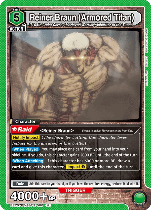 Reiner Braun (Armored Titan)