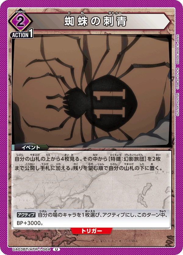 蜘蛛の刺青