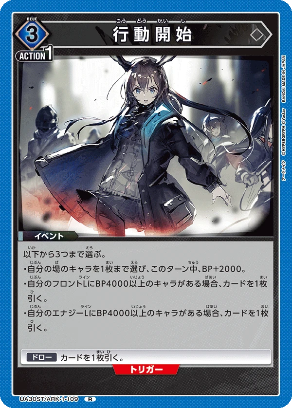 行動開始