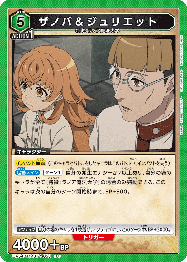 ザノバ＆ジュリエット