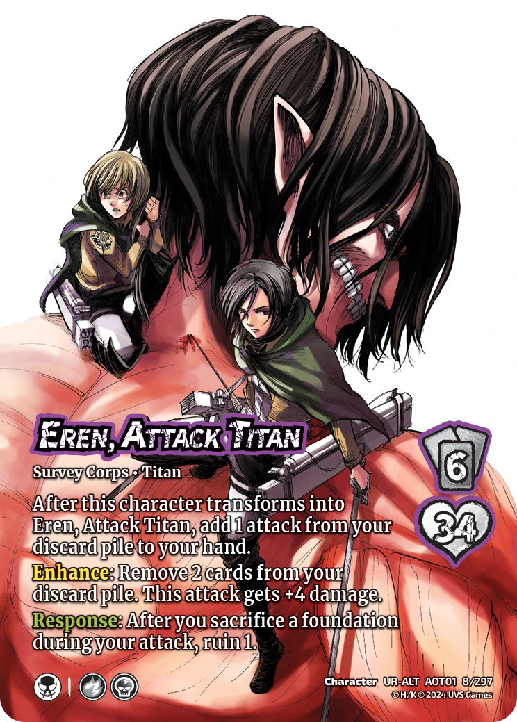 Eren, Attack Titan