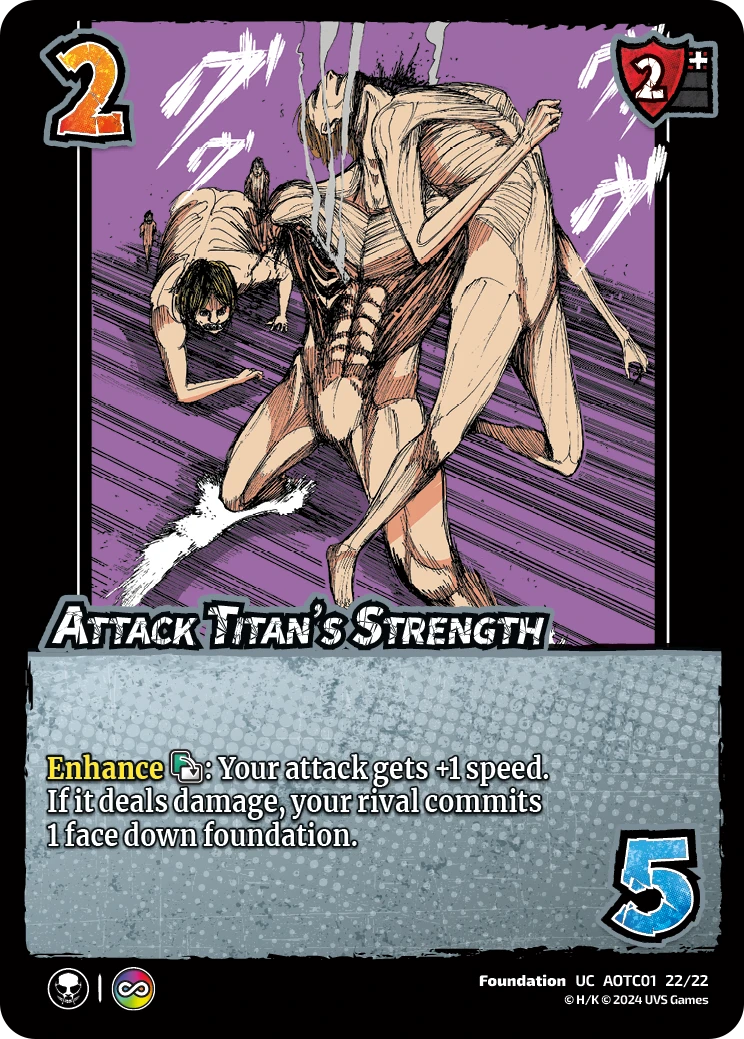 Attack Titan’s Strength