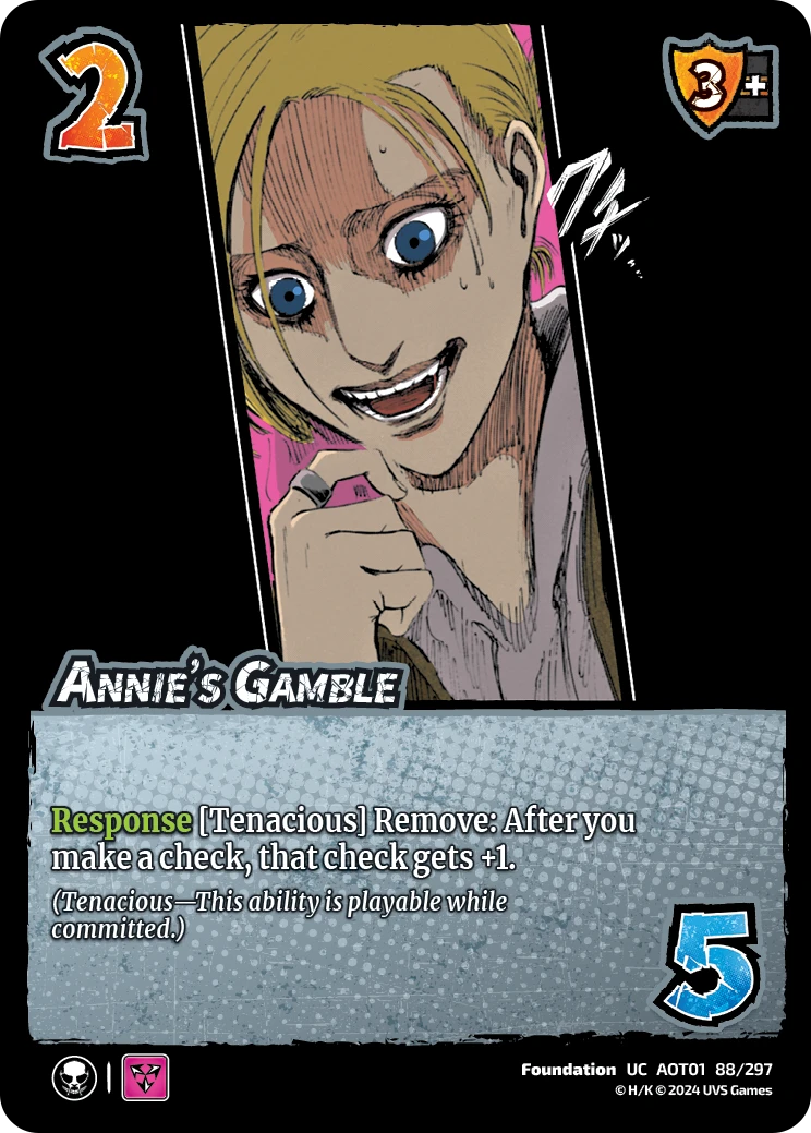 Annie’s Gamble