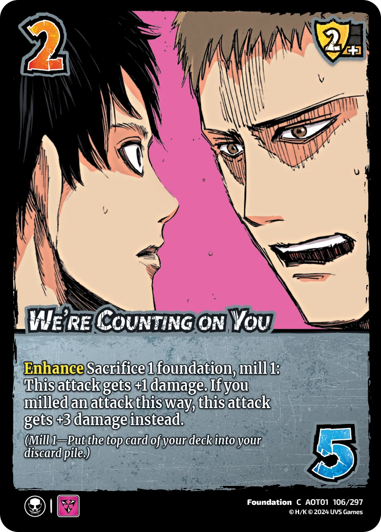 We’re Counting On You