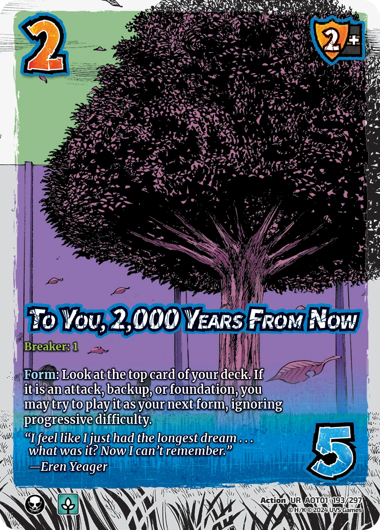 To You Two Thousand Years From Now