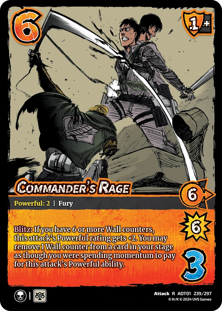 Commander’s Rage