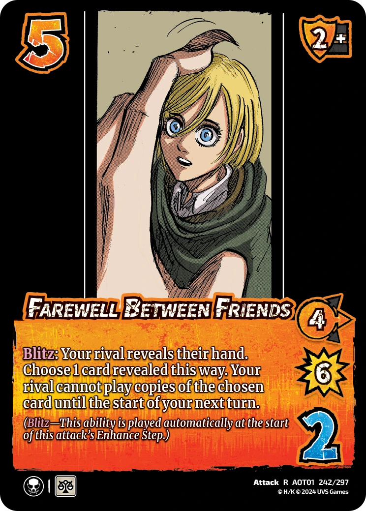 Farewell between Friends