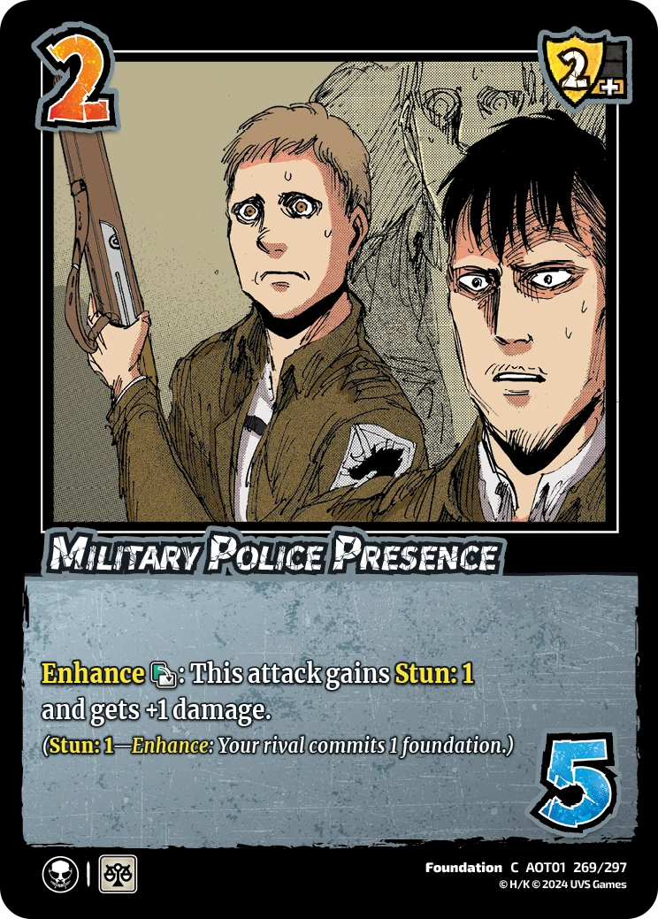 Military Police Presence