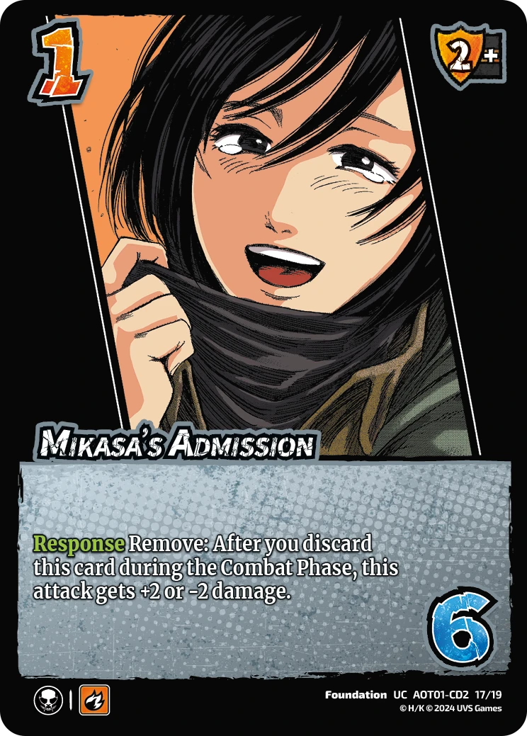 Mikasa’s Admission