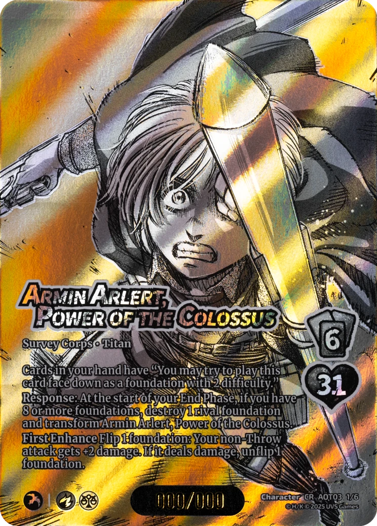 Armin Arlert Power Of The Colossus