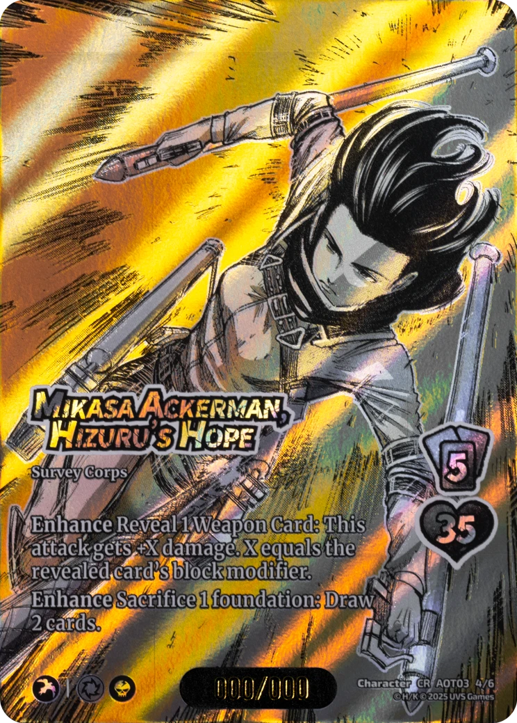 Mikasa Ackerman Hizurus Hope