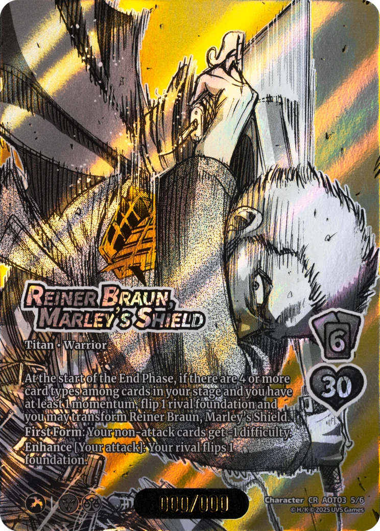 Reiner Braun Marleys Sheild