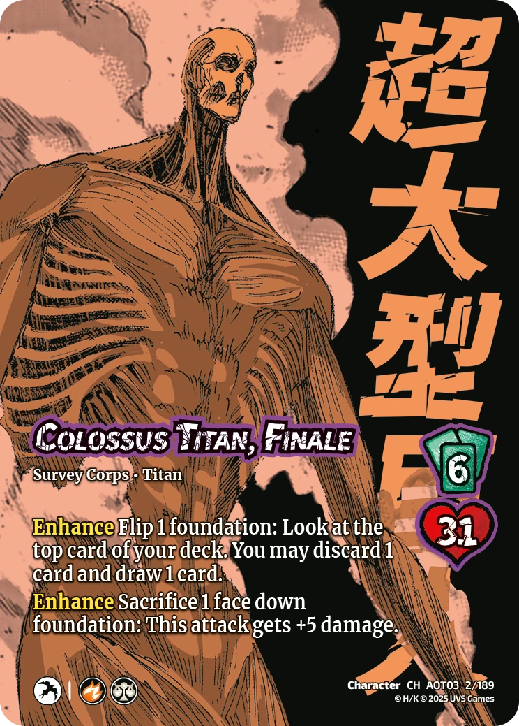 Colossus Titan, Finale