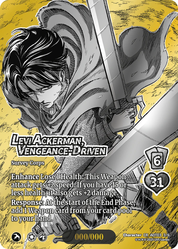 Levi Ackerman, Vengeance-Driven