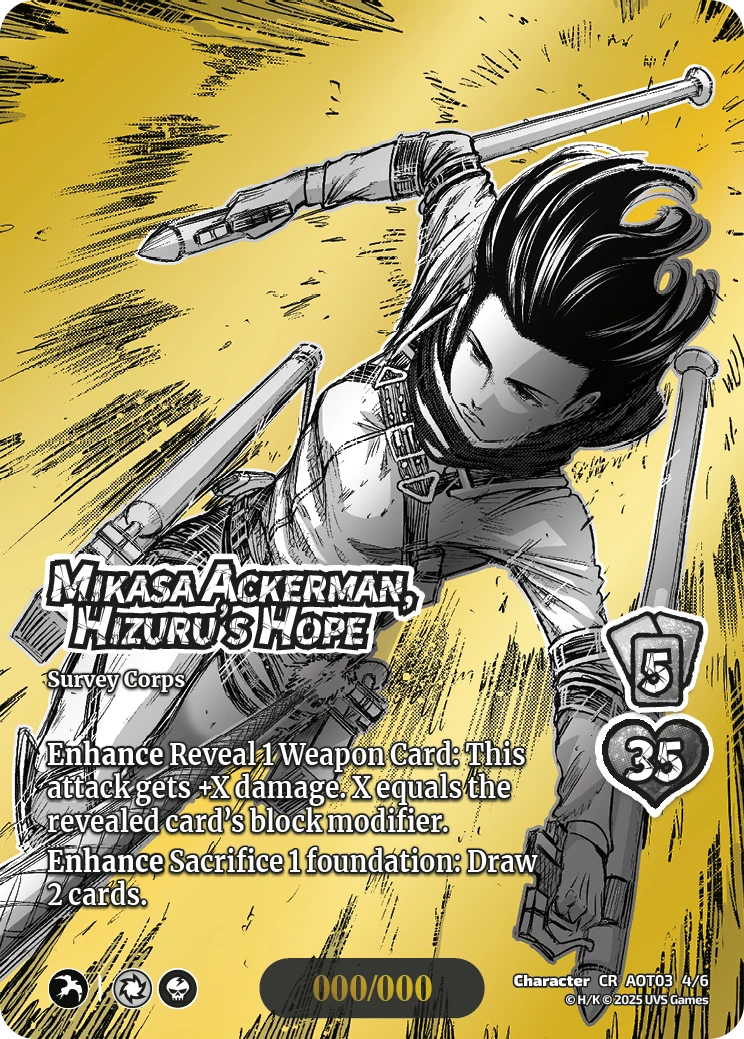 Mikasa Ackerman, Hizuru’s Hope