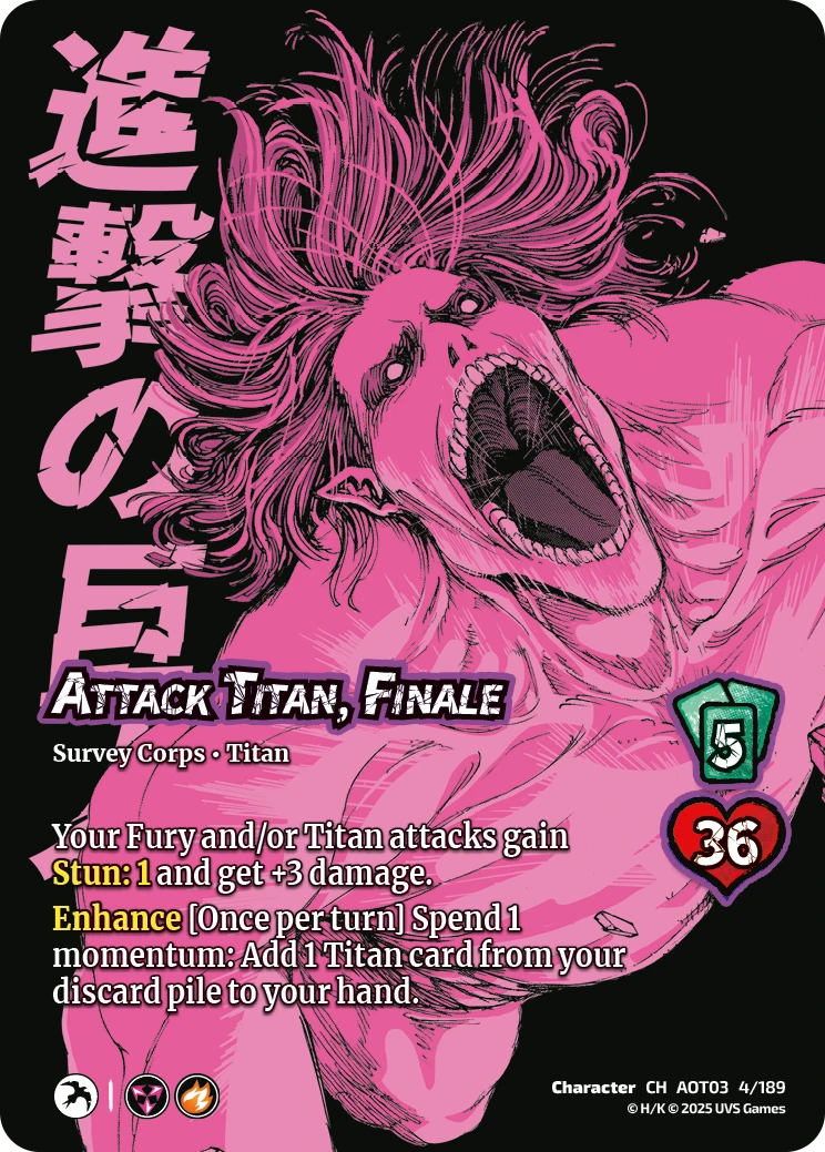 Attack Titan, Finale