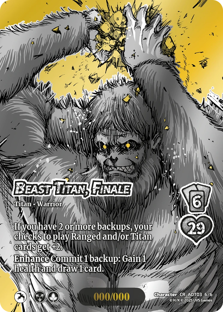 Beast Titan, Finale