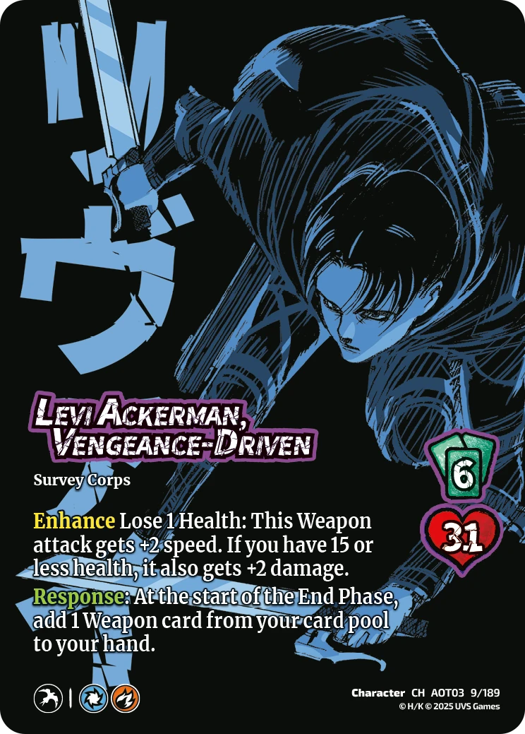 Levi Ackerman, Vengeance-Driven