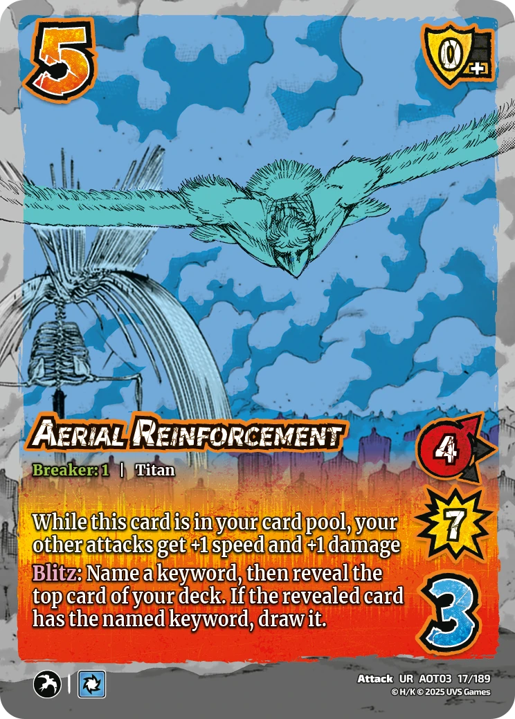 Aerial Reinforcement