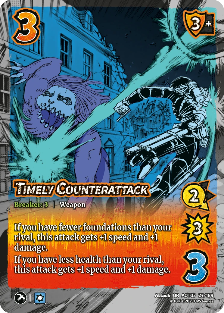 Timely Counterattack