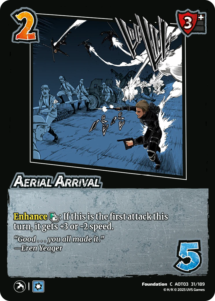 Aerial Arrival