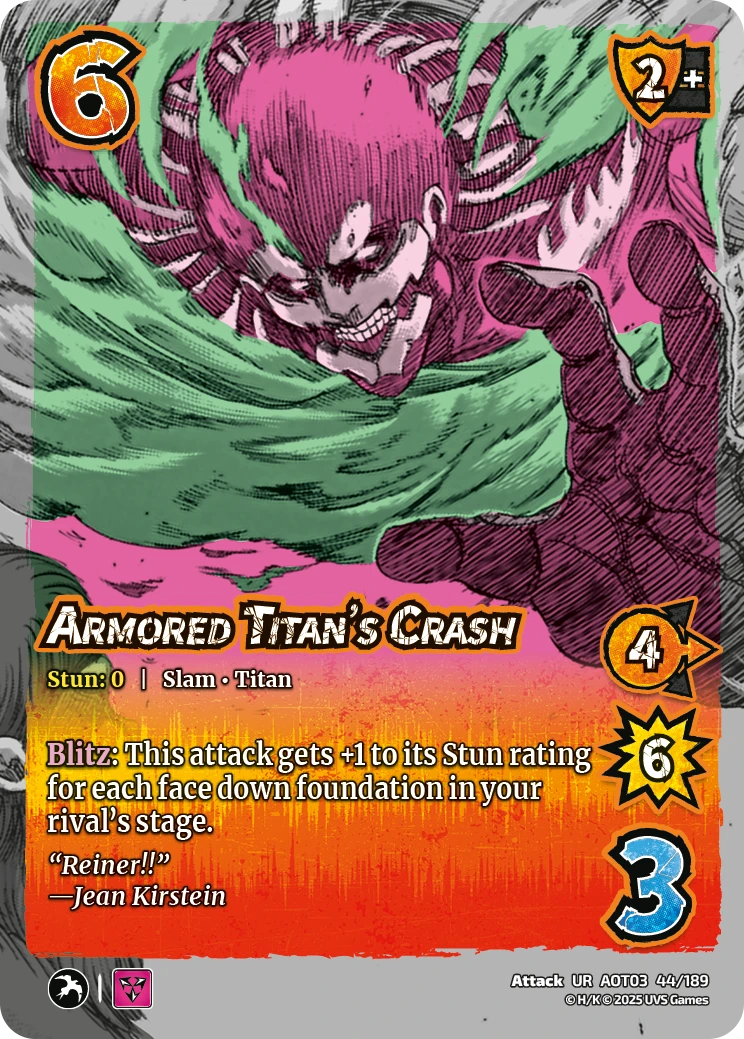 Armored Titan’s Crash