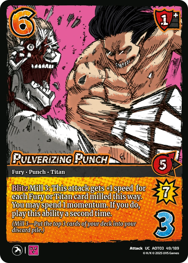Pulverizing Punch