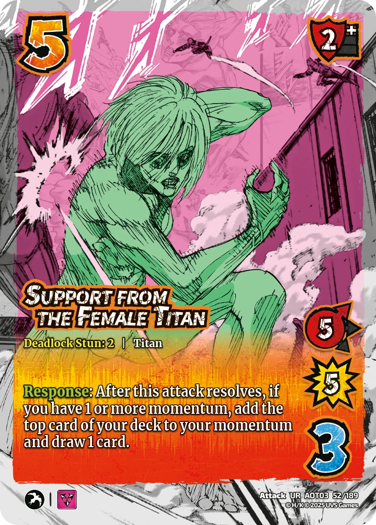Support from the Female Titan