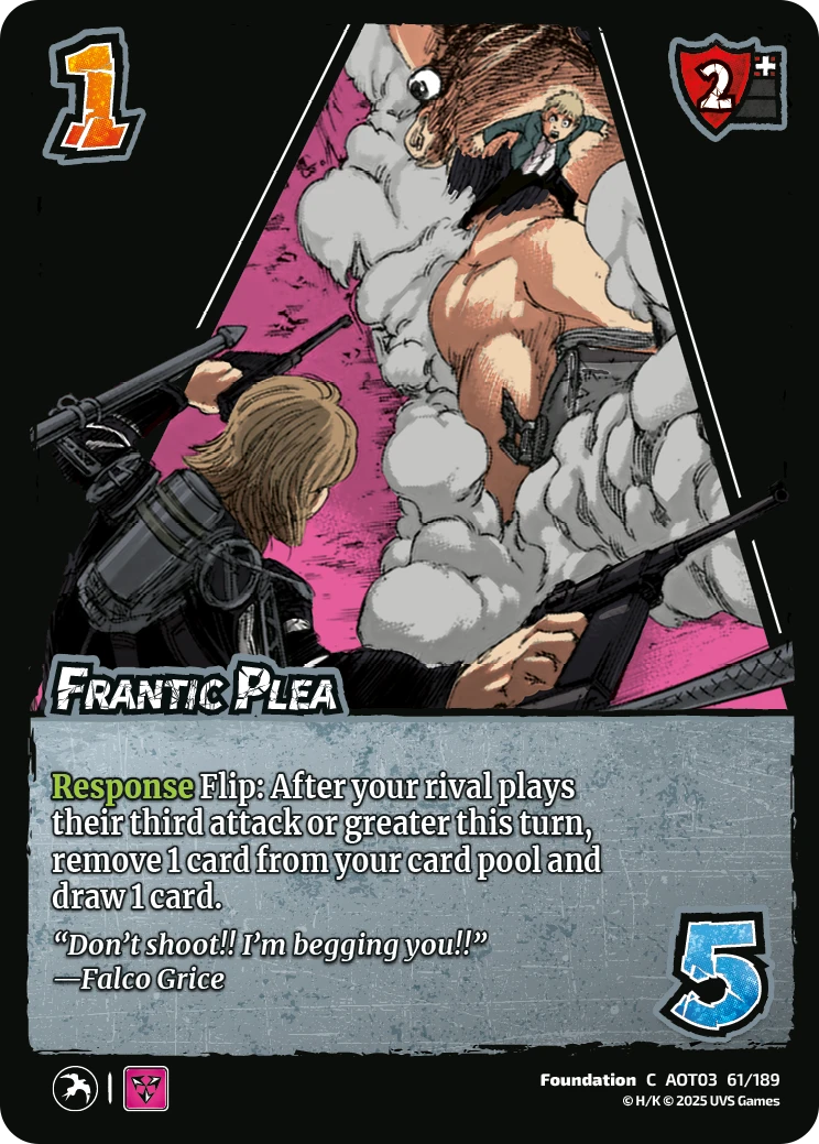 Frantic Plea