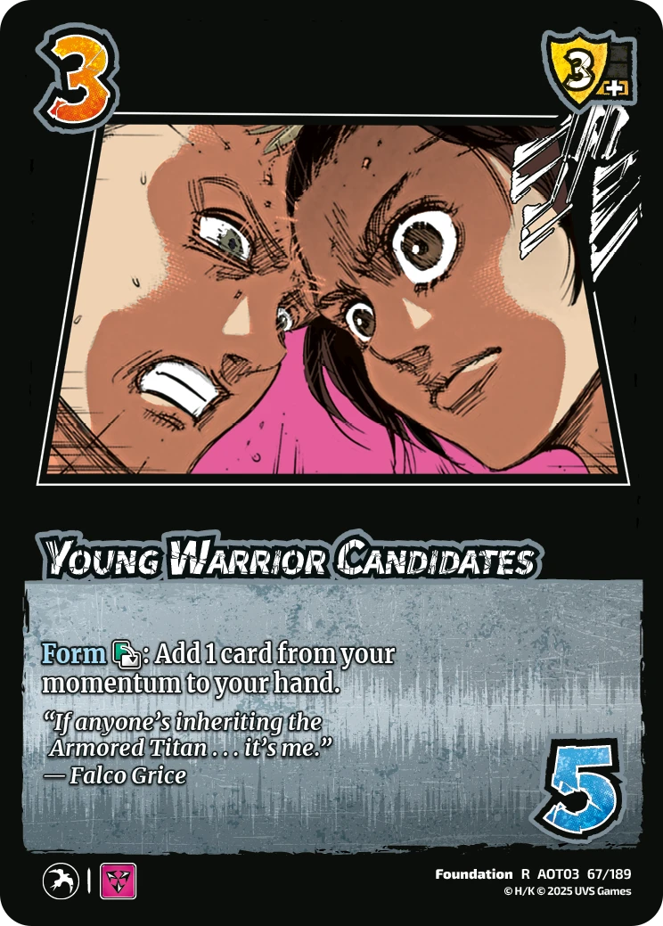 Young Warrior Candidates