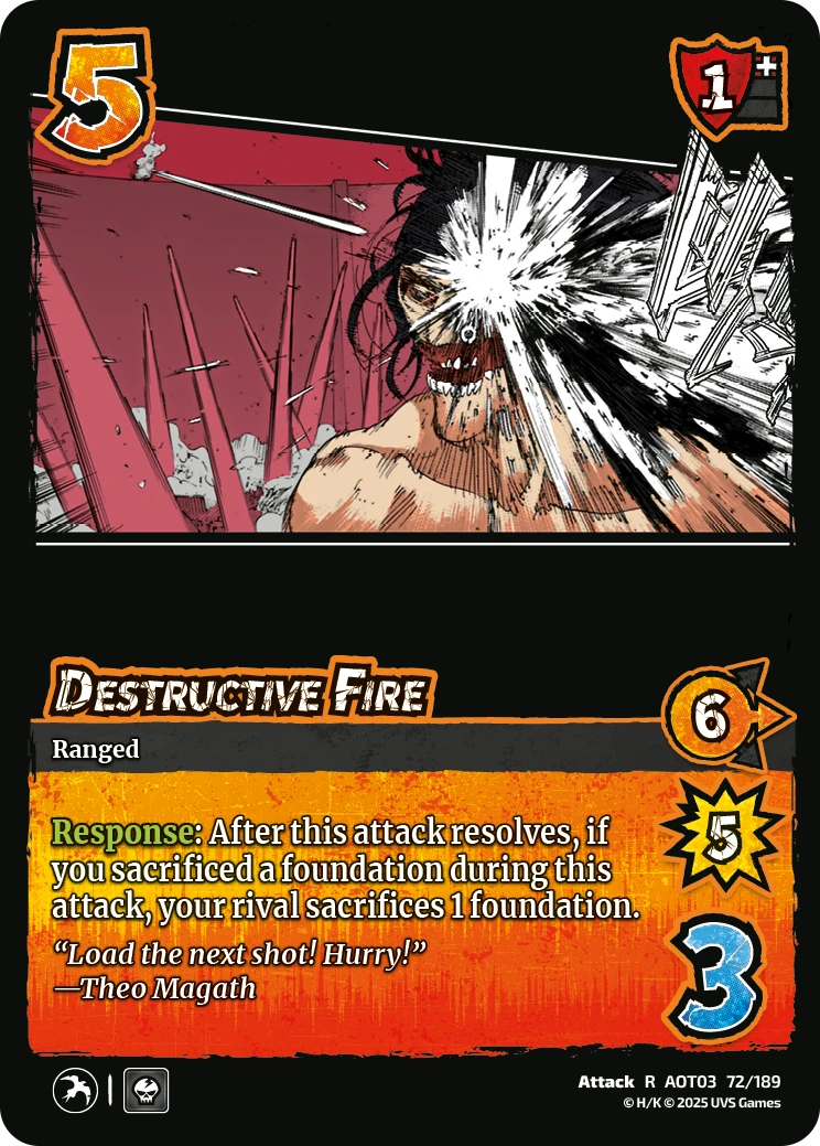 Destructive Fire