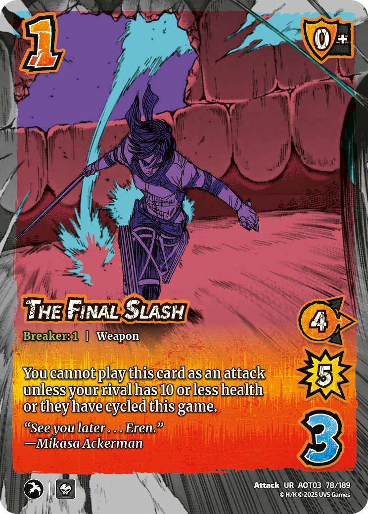 The Final Slash