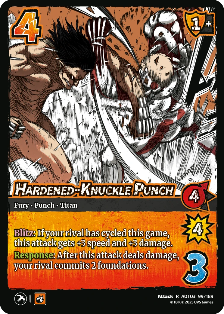 Hardened-Knuckle Punch