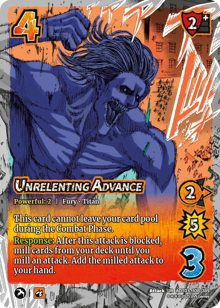 Unrelenting Advance