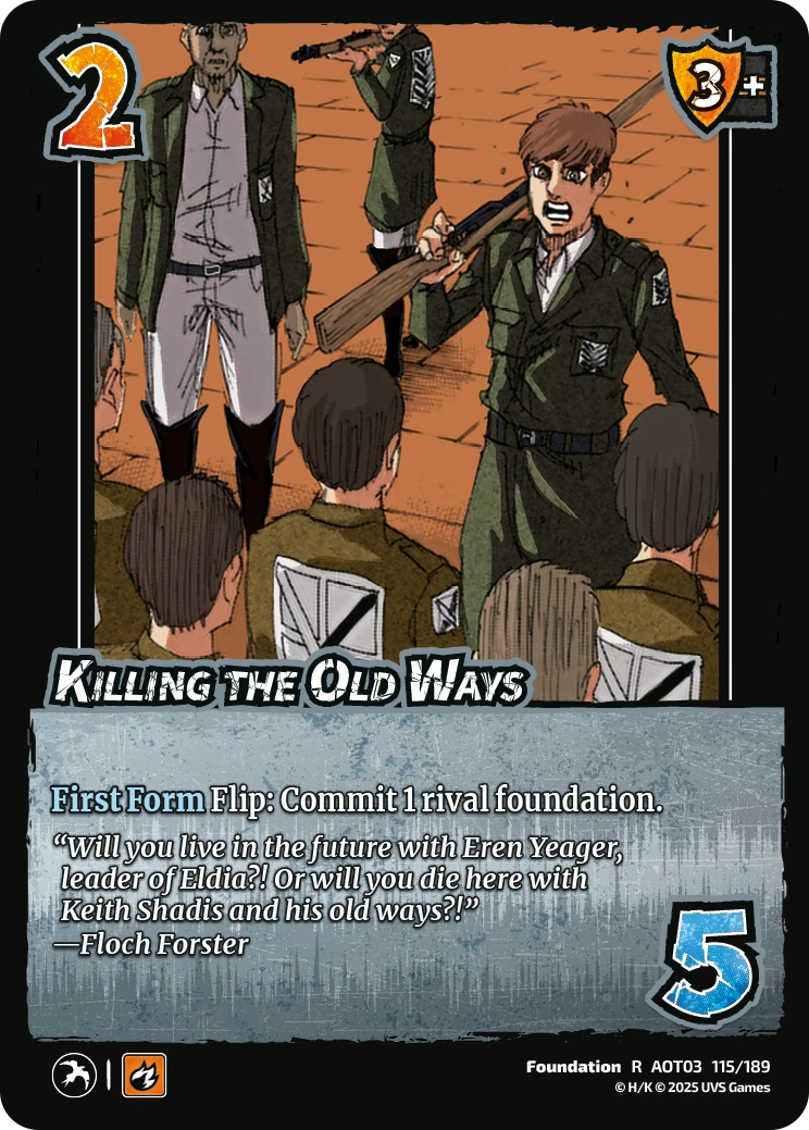 Killing the Old Ways
