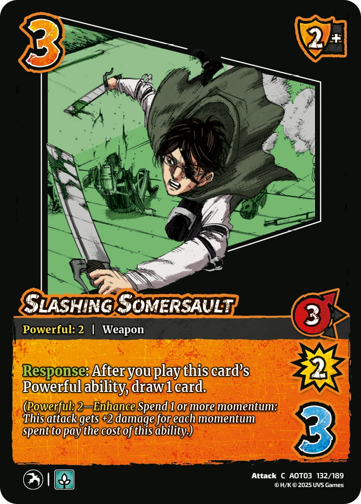 Slashing Somersault