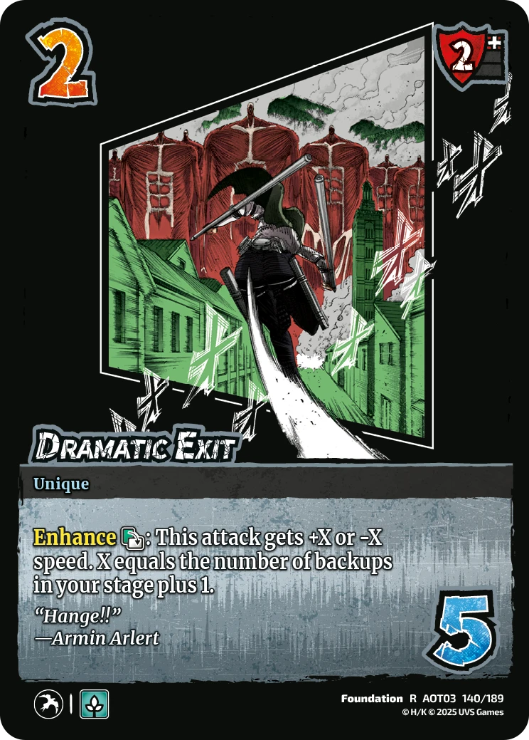 Dramatic Exit