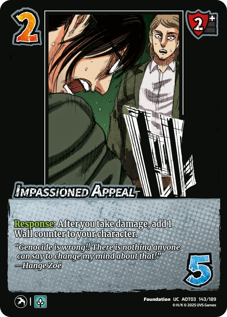 Impassioned Appeal