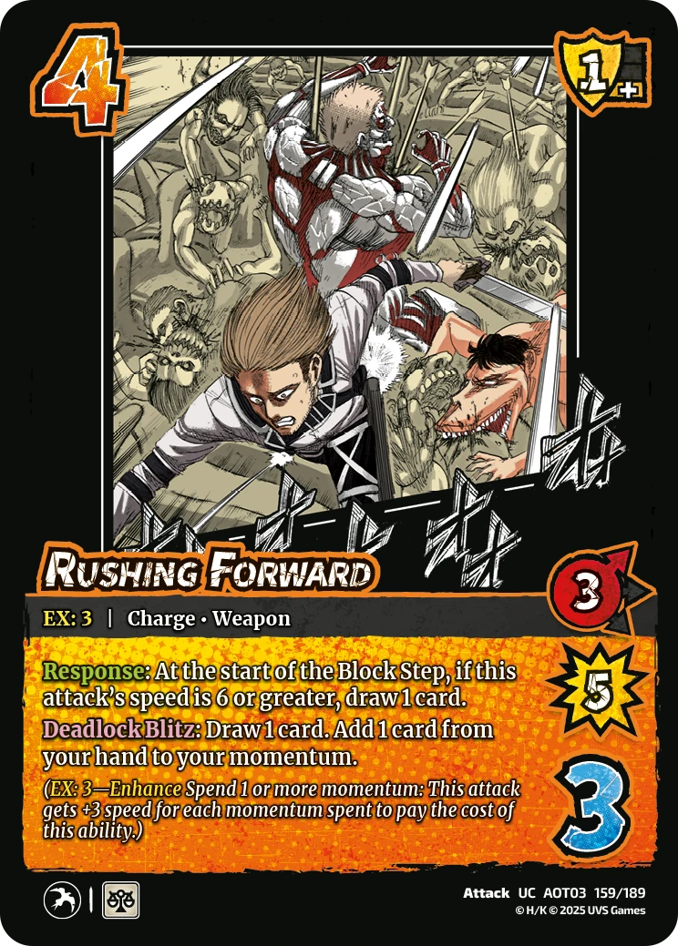 Rushing Forward