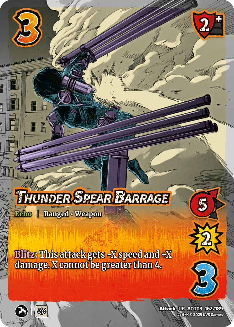 Thunder Spear Barrage