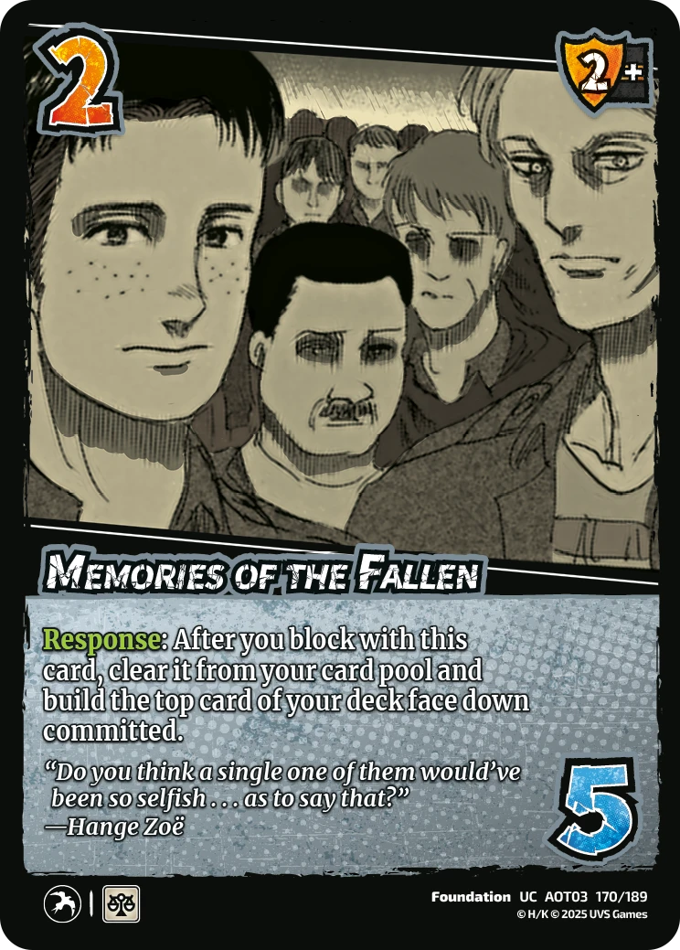 Memories of the Fallen
