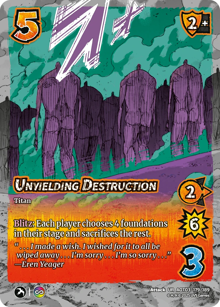 Unyielding Destruction