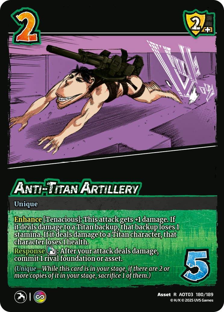 Anti-Titan Artillery