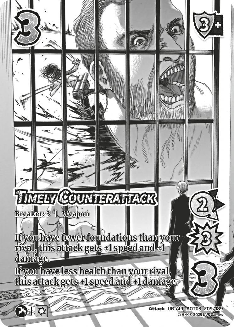 Timely Counterattack