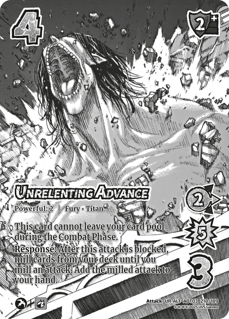 Unrelenting Advance