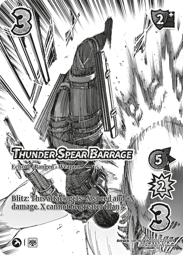 Thunder Spear Barrage