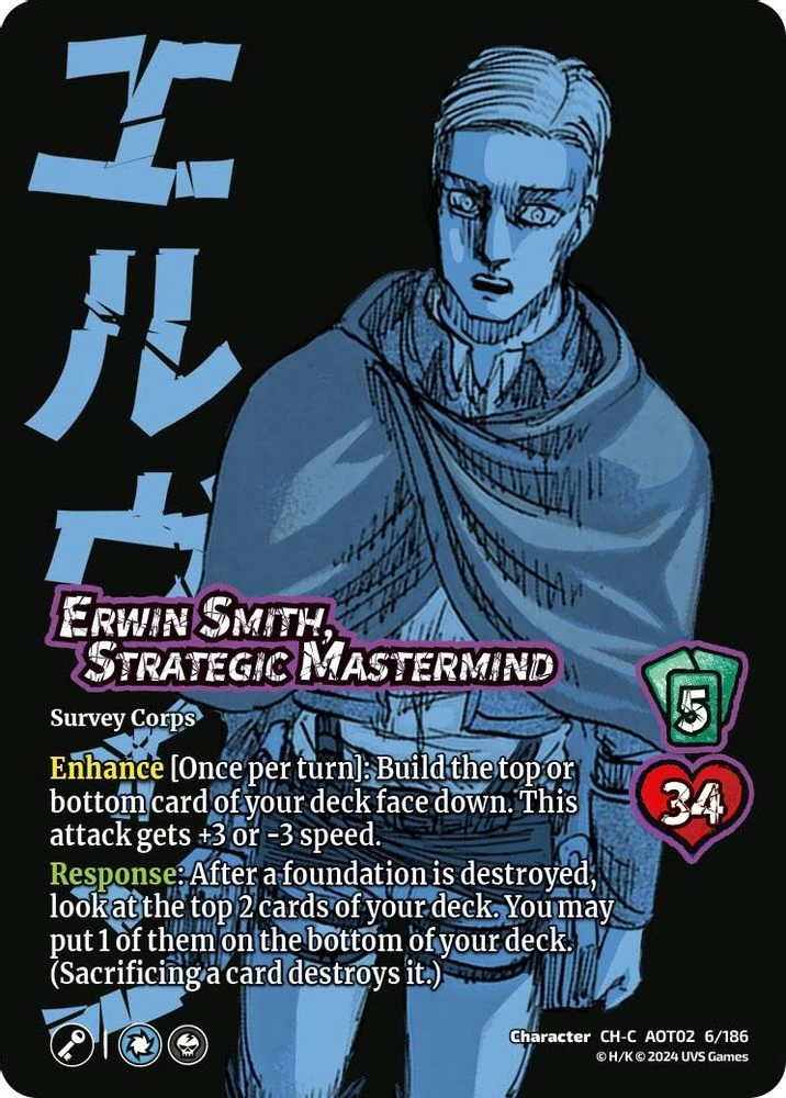 Erwin Smith, Strategic Mastermind