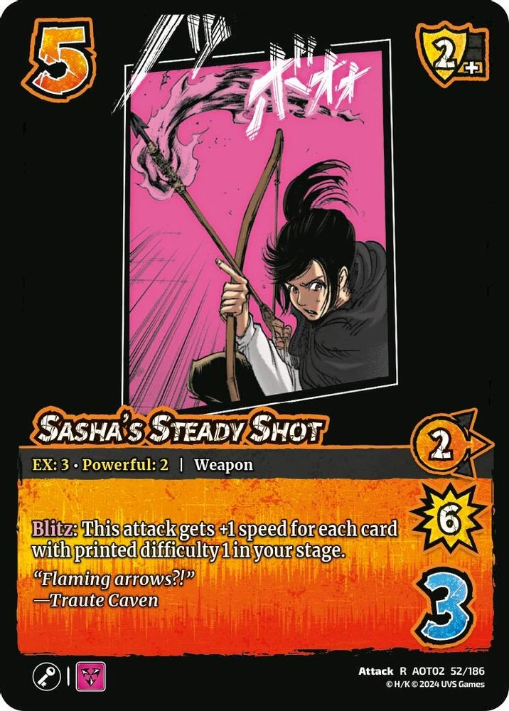 Sasha's Steady Shot